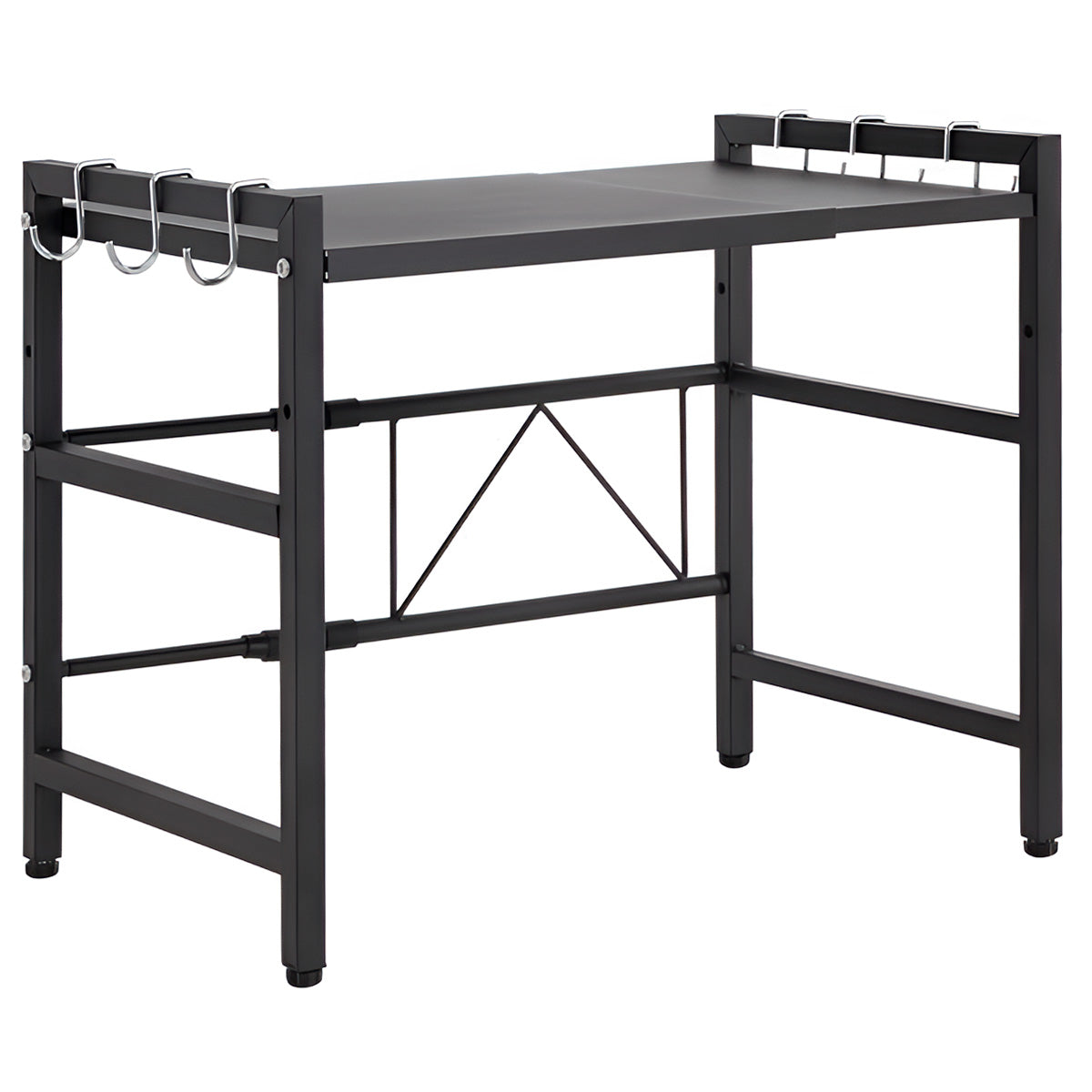 Rack Metálico Multiuso Decoteam Ajustável Para Microondas Rack Metálico Multiuso Decoteam Ajustável Para Microondas